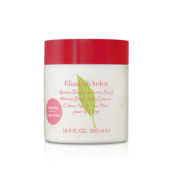 ElizabethAidan GreenTea Strawberry Basil HoneyDrops Body Cream 500ml