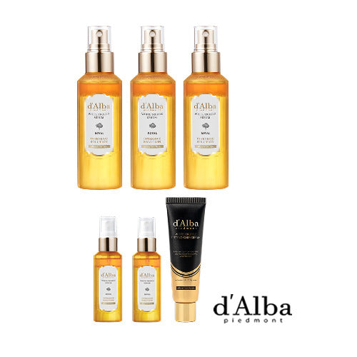 Dalla White Truffle Royale Serum 100ml x 3 + 60ml x 2 + Lifting Core Cream 1piece