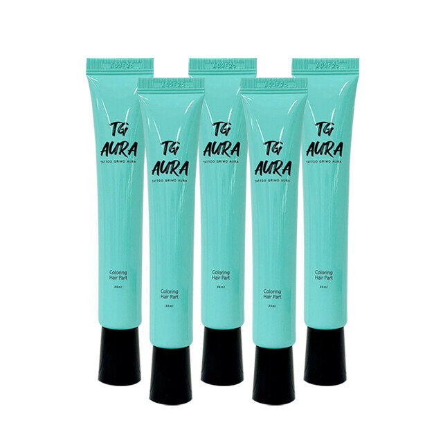 TattooGriMo Aura Season2 Coloring Essence Hairline Scalp Tattoo 5 pieces
