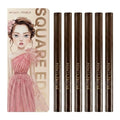 Other beauty people Iron Wall Lady Square Edge Eyeliner BrownX 6pieces