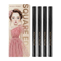 Guitar beauty people tough woman square edge eyeliner black 4pcs