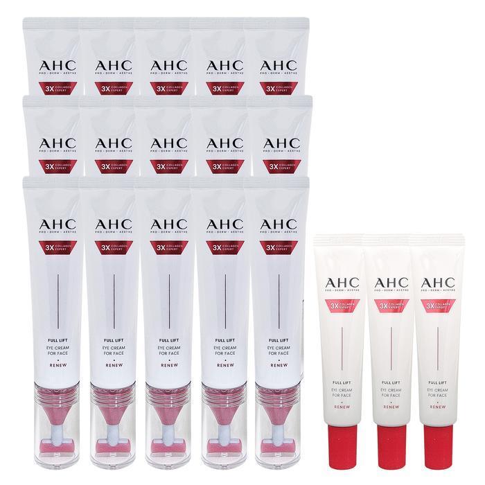 AHC AHC Full Lift Eye Cream for Face 40ml 15 pcs + 12ml 3 pcs + Sample Sheet 2 pieces (44812162)