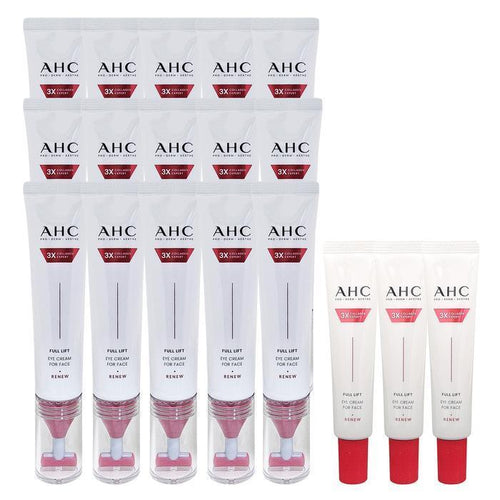 AHC AHC Full Lift Eye Cream for Face 40ml 15 pcs + 12ml 3 pcs + Sample Sheet 2 pieces (44812162)