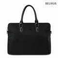 Billy's men's leather briefcase notebook bag totebag BJE303
