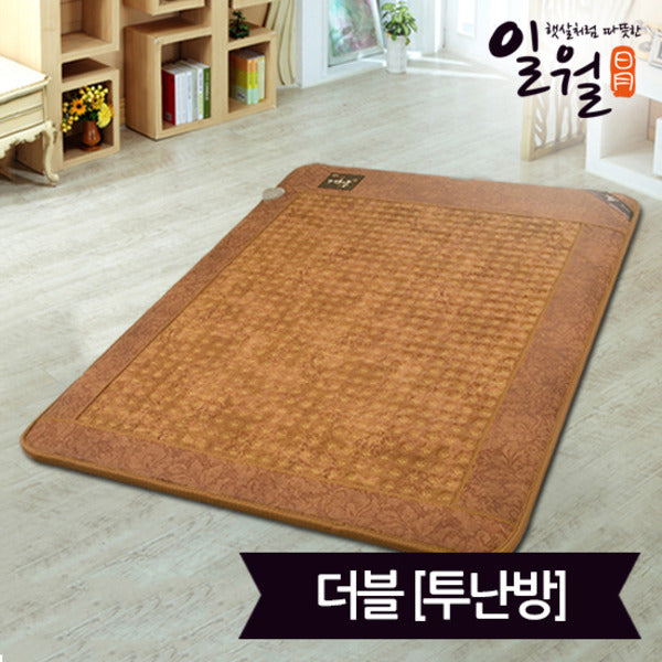 Ilwol Gaehwamong Hwangto Loess Padding Double Electric Mat (145x200) Digital Dual Heating