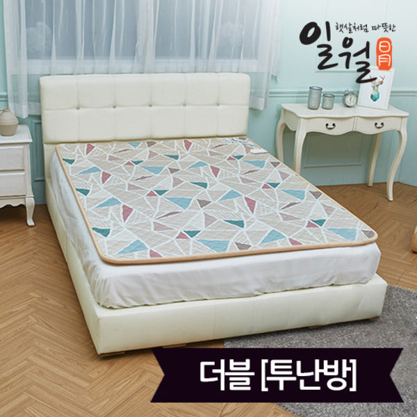 January DualHeart Washable Carbon Electric Mat Double (140x180) Digital(Two-Way)