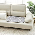 Tree Breeze Home Modern Grey Electric Cushion (85x45cm) 2-seater