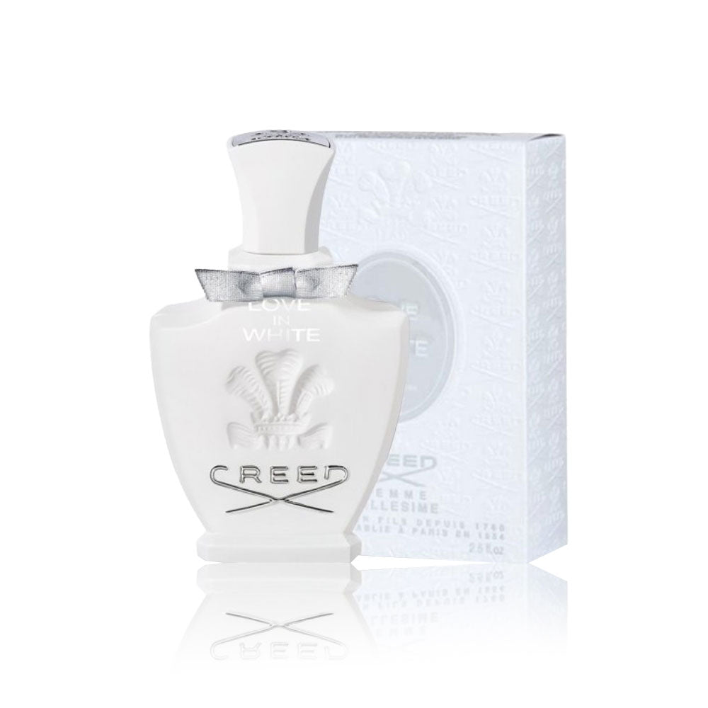 Creed Limited Deal Love in White Od Perfume EDP 75ML (Green Florale Scent) + Shopping Bag Included