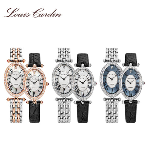 Guitar LouisCarton Diamond Oval Watch LC702