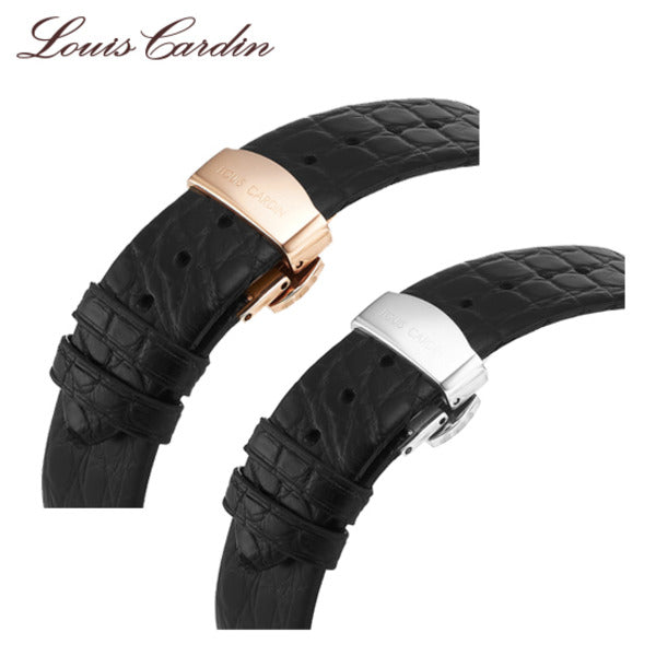 Guitar (Single Piece) Louis Cadin Natural Alligator Leather Strap