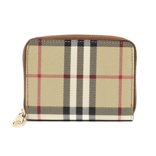 Burberry ring bag small check zip 8109810