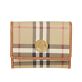 Burberry Ring Wallet Small Check Folding 8109800