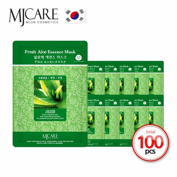 Altapharma MJcare Essence Mask Pack Aloe 100 x 23g (WC11B22)
