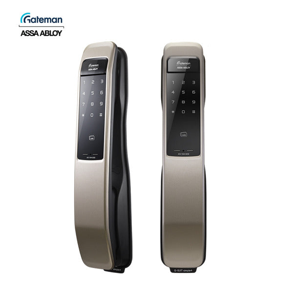 Self-install GateMan G-SUIT simple+ push-pull door lock card key easy