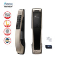 National installation GateMan G-SUIT scan+ (hook fingerprint card) push-pull door lock