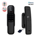 Area installation GateMan GP-300UN mutual lock push pull door lock card key number key