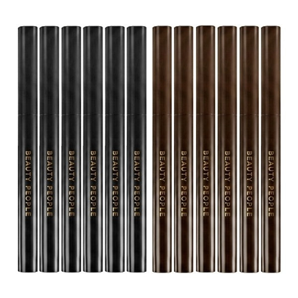 Other beauty people Iron Wall Lady Square Edge Eyeliner 6pcs (2 options to choose)