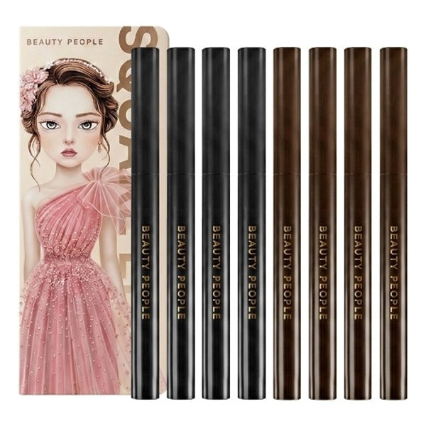 Guitar beauty people iron wall lady square edge eyeliner 4 pieces (choose 2 from 2 types) 2453580467