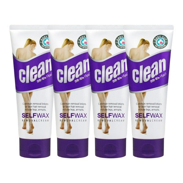 LeaderView CleanMono Depilatory 150ml x 4 / Self Waxing Depiliment 22435171673628