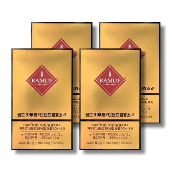 기타 그레인온 골드 카무트 브랜드밀 효소G 2g 30포 4박스