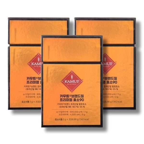Other GrainOn Kamut Brandmill Premium Enzyme 90 3g 30 packets 3 boxes /wb25460531673957