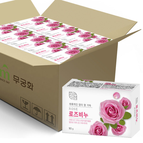 Mugunghwa Mugunghwa Natural Beauty Soap 90g x 48 (1 BOX)