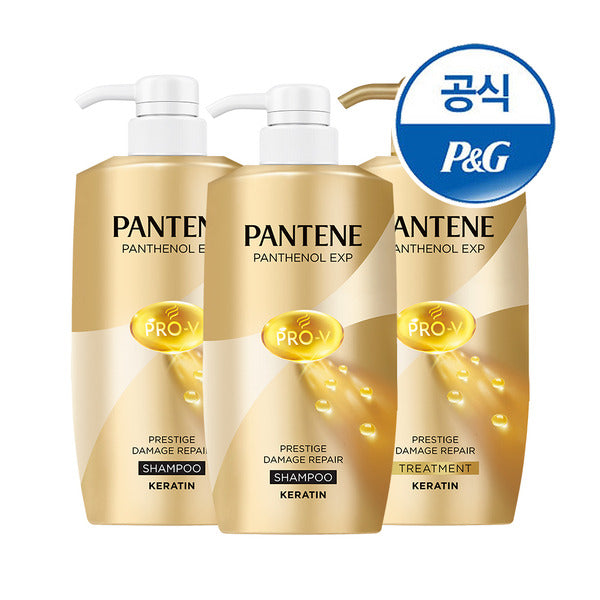 Head & Shoulders Pantene Prestige Damage Repair Shampoo/Treatment 750ml 3