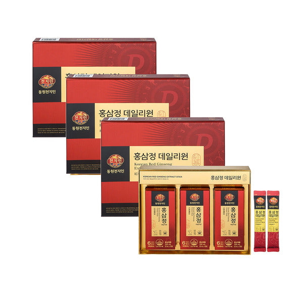 Dongwon Cheonjiin Hongsamjung Daily One (10ml 30 packets 30 day supply) X 3 EA50028 x 3