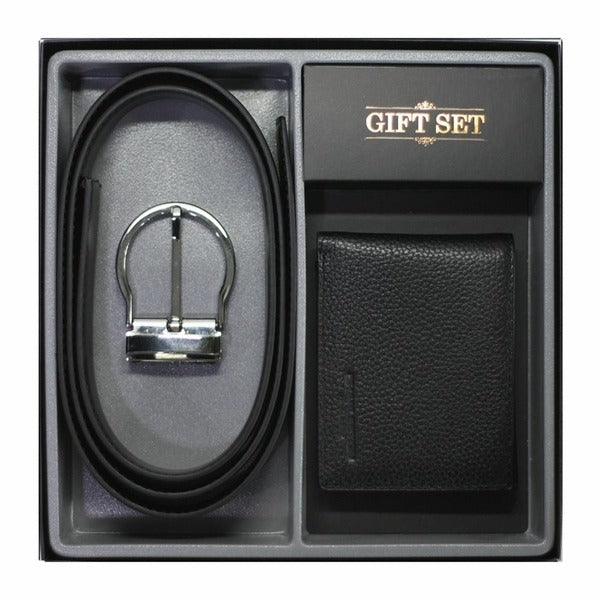 Ownerclan Charleston Men's Belt and Wallet Gift Set