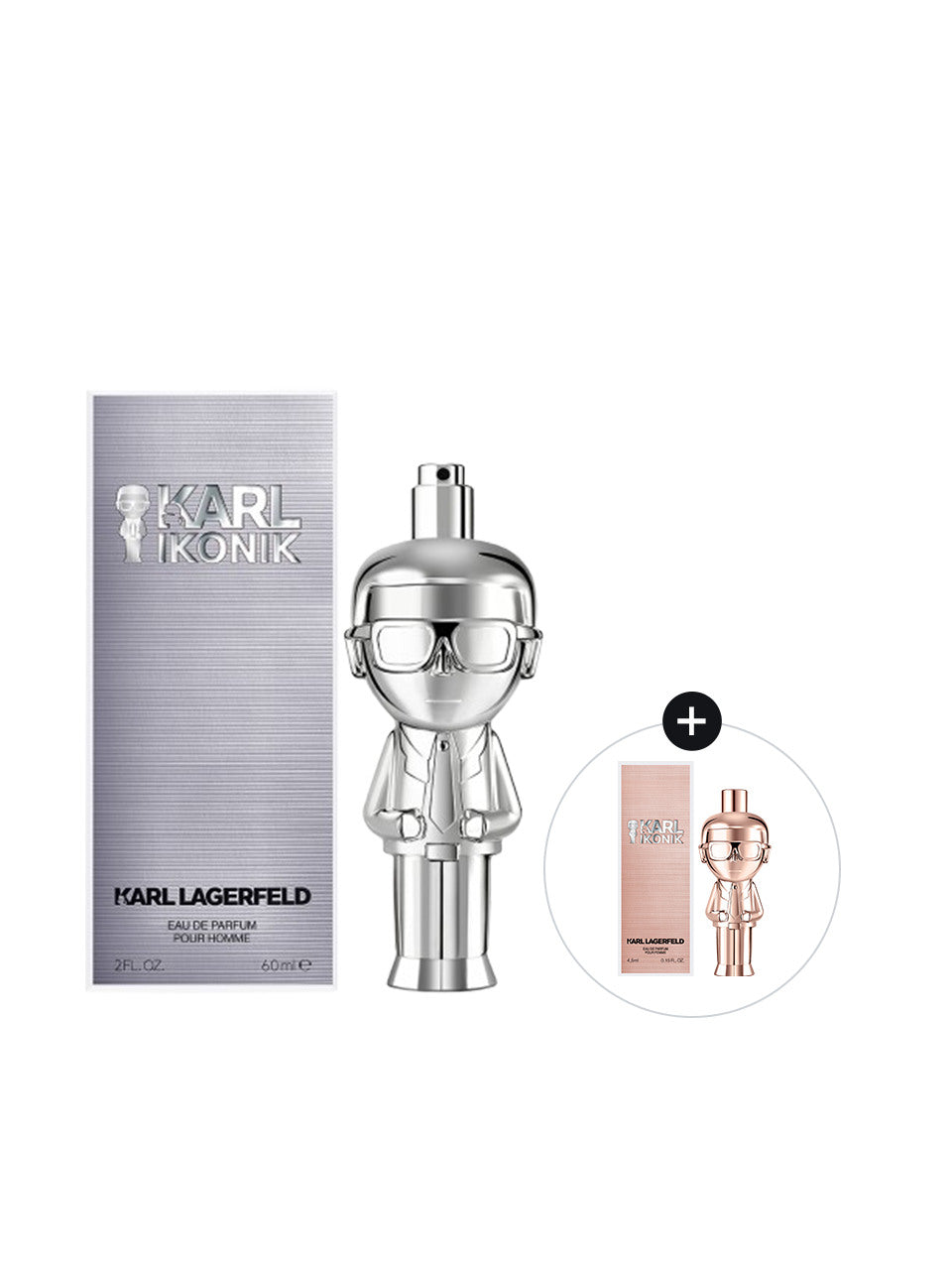 Calzagheft [Official Import] [Cal Lagarfeldt] Cal Iconic Puer Omme EDP 60ML+MiniatureIncluded