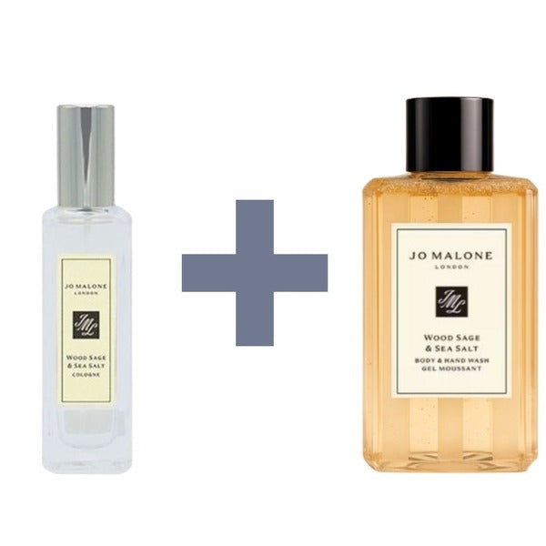 Jo Malone Wood Sage and Verbena Eau de Cologne 30ml + Hand Wash 100ml