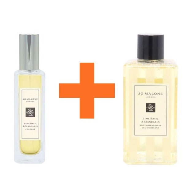 Jo Malone Lime Basil & Mandarin Cologne 30ml + Hand Wash 100ml