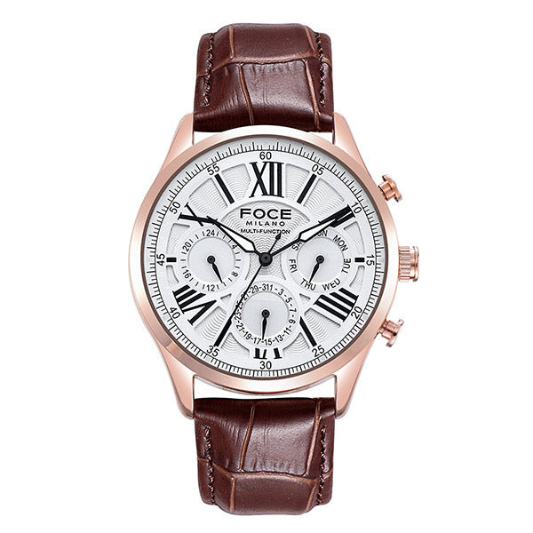 Pocimilano 43mm Men's Metal Watch FM7615LRG