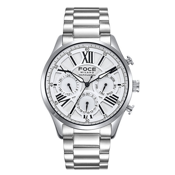 Pocimilano 43mm Men's Metal Watch FM7615WH