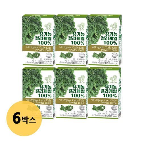 SK Store Guitar [Doctor Aid] Organic Curly Kale 100 6 Boxes (12 Weeks) 683565