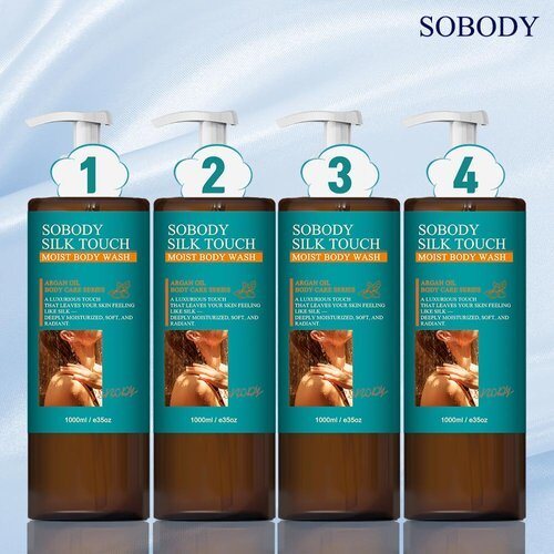 Sobadi Sobadi Argan Oil Body Wash 1000ml 4 bottles 683651