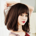 SK Store Guitar Ela cKul Perm Temporary Bang Natural Brown Woman's Hair (KYR-WFCF0D3)684185