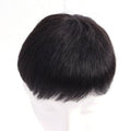 SK Store Guitar Black Male Medium Thick Hair Top Cover Partial Hair (KYR-WE6BB46)684185