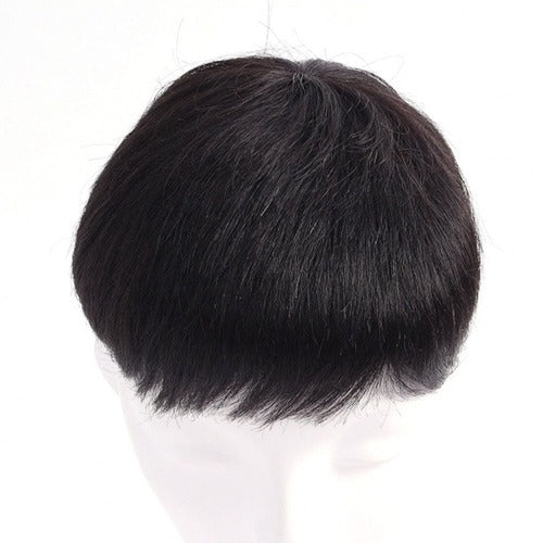 SK Store Guitar Black Male Medium Thick Hair Top Cover Partial Hair (KYR-WE6BB46)684185