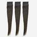 SK Store Guitar Hairpiece Artificial Hair Long Hair Wig Brown S 45cm 9pcs KYR-WE52985 684185