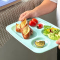 Pastel Melamine Children's Plate (280x227x21mm) x 3pcs 684207