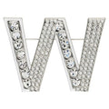 Max Mara Weekend MaxMara W Motif Carrella Brooch Silver White 2515751104 600 002684236