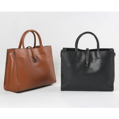 SK Storea Guitara 20s Leather Handbag Briefcase Casual Shopper Bag 684406