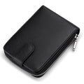 SK Stoa Student Card Wallet Premium Leather Card Holder Men's Casual Fashion Storage Bifold Wallet 6
