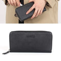 SK Stoa Other Men's Long Wallet 20s Men Black Natural Long Wallet Casual Card Wallet Pouch 684406