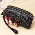 SK Stoa Other Hand Phone Wallet Cowhide Tri 3 Zipper Large Capacity Clutch Bag Hand Long Wallet 6844