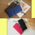 SK Stoa Gita Women's Large Leather Long Wallet Multi-Card Storage 30s 684406