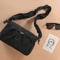 SK Storea Guitar Skin Design Bag Shoulder Strap Skin Shape Design Two Pockets Fashion Shoulder Bag B