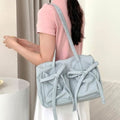 SK Storea Guitar Tour Ribbon Bag Loving ribbon decoration Plenty of storage pockets Bag 684406