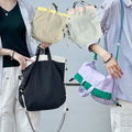 SK Storea Guitar Big Size Bag Women Back Color Point Clutch String Bag 684406